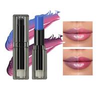 Rossetto Che Cambia Colore | Balsamo Labbra Idratante 2 Pezzi - Rossetto Impermeabile Effetto Lunga Durata Idratante Accessori Bellezza per Estate Viaggio