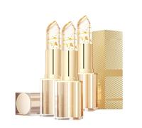 Rossetto che cambia colore, rossetto controllato da fiaba, cambia colore magico, si adatta naturalmente al pH delle labbra, lussuosi effetti in lamina dorata, per una lucentezza glamour (3 pezzi)
