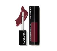 Revlon Colorstay Satin Ink, Rossetto Base di olio di semi di ribes nero, lunga tenuta N022 Black Cherry