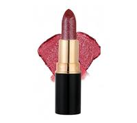 Rossetto Diamond Glitter, Tinta Labbra Rimpolpante e Brillante, Waterproof a Lunga Tenuta, Coppetta Antiaderente, Rossetto Liquido Metallico, per Occasioni Speciali e Tutti i Giorni (#06)