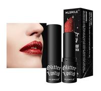 Rossetto glitterato a lunga tenuta, Balsamo per labbra in tazza antiaderente che non sbiadisce, Rossetto scintillante, rossetto glitterato da donna, glitter labbra per la cura delle Higyee