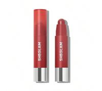Rossetto Just Kissed Crayon-Red Velvet Shimmer Matte Lip Glow Rossetto High Pigment Lip Balm Lip Makeup Hot Pink Rossetto Laurea Compleanno Vacanza Estate Autunno Y2K Elegante Moda Donne Trucco Cosmet