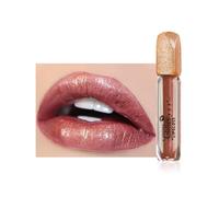 Rossetto liquido glitterato opaco, lucidalabbra, impermeabile scintillante metallizzato, pigmento elevato,tinta per labbra, lunga durata, brillantezza per labbra per adolescenti e donne (06#)