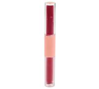 Rossetto Liquido Opaco per Labbra Donna, Effetto Vetro e Doppia Punta | Resistente al Trasferimento, Finitura Specchio e Velluto, per Make-up Festa, Lavoro, Principianti e Studenti