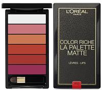 Rossetto L'Oréal Paris Lip Palette Matte Bold, 1 pezzo (6 X 1 G)