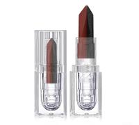 Rossetto morbido opaco due in uno, a lunga durata, per una prova con lucentezza iridescente, da indossare tutto il giorno, 3,8 g (G)