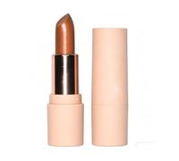 Rossetto nude, Lunga tenuta & anti-trasferimento - Finito semi-opaco satinato, Applicazione facile e cremosa in toni caffè per tutte le carnagioni, 3,6g (#301)