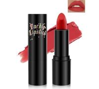 Rossetto Rosso Opaco, Altamente pigmentato Opaco Nude Lipstick, Lunga Durata, Morbido Velluto Fine Texture Rossetto Rossetto Bacio Impermeabile Lucidalabbra Per Donne Festa Masquerade Christmas