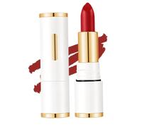 Rossetto rosso per donne impermeabili e rossetto di finitura opaca di lunga durata per donne lisce di rosso con sfumature vivide per look sbalorditivi