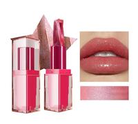 Rossetto scintillante per donna, Rossetto glitterato, Rossetto a lunga tenuta, Rossetto glitterato, balsamo per labbra idratante, cosmetici waterproof, rossetto a lunga tenuta per le feste