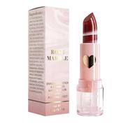 Rossetto trasparente in marmo - Formula idratante 7G | Tinta al labbro leggera idratante lucidalabbra leggera | Colore di lip liscio per trucco quotidiano e occasioni speciali