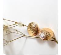 ROSSI ITALIA Srls FARMA BIJOUX ORECCHINI BOTTONE GOLD SATIN