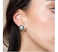 ROSSI ITALIA Srls FARMA BIJOUX ORECCHINI SEMISFERA SILVER