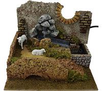 Rossi Rosa Art. Code-10973 - Fontana con Pompa, Dimensioni 24 x 21 x 19 cm, Multicolore, Taglia Unica