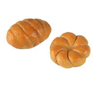 Rossi Rosa Pane in Resina 2x1cm 2pz