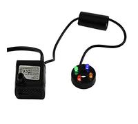 Rossi Rosa Pompa per riciclo Acqua da 2,5 Watt con luci LED Colorate,