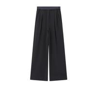 ROSSI, ,Trousers ,Donna ,Nero ,S Wide Pantaloni
