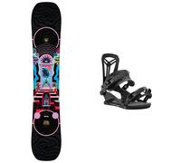 RIDE - Set (snowboard + attacchi) - Set Psychocandy 2024 - Bianco Bianco S,M,L,XL
