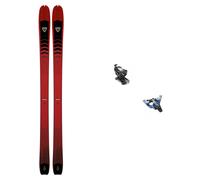 Rossignol - Attacco per sci da scialpinismo - Set Scialpinismo Escaper 87 2024 in Alluminio - rosso rosso 153 cm,160 cm