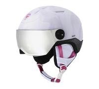 Rossignol Casco da sci per bambini Whoopee Visor Impacts bianco (49-52 cm (XS))