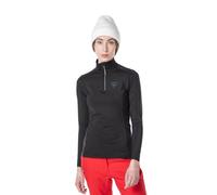 Rossignol - Pile tecnico mezza zip - W Classique 1/2 Zip Black per Donne - Taglia S - Nero Nero S