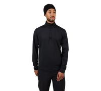 Rossignol - Pile tecnico mezza zip - M Mid Layer Stretch Hz Black - Taglia L - Nero
