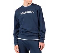 Rossignol - Felpa da uomo in cotone biologico - Prarion Cn Sweatshirt Dark Navy per Uomo in Cotone - Taglia M - Blu navy