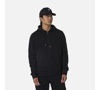 Rossignol Felpa Felpata Con Cappuccio E Zip Integrale Uomo Logo Black 2XL