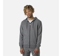 Rossignol Felpa Felpata Con Cappuccio E Zip Integrale Uomo Logo Grey 2XL