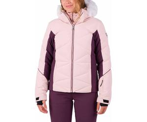 Rossignol - Giacca da sci isolante - W Staci Jacket Powder Pink per Donne - Taglia XS - Rosa