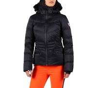 Rossignol - Giacca da sci isolata da donna in piumino naturale e PrimaLoft® - W Joseray Down Jacket Black per Donne in Nylon - Taglia M - Nero Nero M