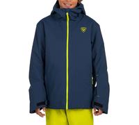 Rossignol - Giacca da sci protettiva - Jr Strawpile Jacket Dark Navy in Poliestere Riciclato - Taglia Bambino 17-17,5 cm - Blu navy