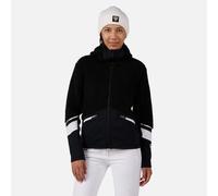 Rossignol Giacca In Pile Con Cappuccio E Zip Integrale Donna Wispile Black S