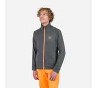 Rossignol Giacca In Pile Uomo Con Zip Integrale Blackside Grey 3XL