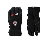 Rossignol - Guanti isolanti e impermeabili - M Strato Ski Gloves R-Shell Dry Black in Pelle - Taglia M - Nero
