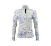 Rossignol JCC Booster da donna Midlayer Snow Angel Arctic Print Taglia L Slim Fit, materiali riciclati e iconico design JCC Fashion & Funzionalità.