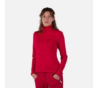 Rossignol Maglia In Pile Donna Con Mezza Zip Blackside Red L