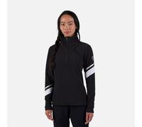 Rossignol Maglia In Pile Donna Con Mezza Zip Strawpile Black M