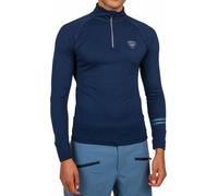 Rossignol - Maglia termica da sci nordico - Poursuite 1/2 Zip Dark Navy per Uomo - Taglia L - Blu navy