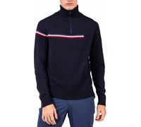 Rossignol - Maglione con mezza zip in lana merino - Odysseus HZ Merino Sweater Dark Navy per Uomo - Taglia L - Blu navy