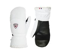Rossignol - Muffole da sci isolanti - W Romy Impr M White per Donne in Pelle - Taglia 6 - Bianco