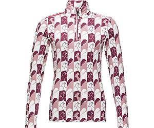 Rossignol Palmares 1/2 Zip Mantello Medio, Donna, Donna, RLIWL06, Bordeaux, XL