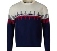 ROSSIGNOL Patterned Cn Sweater - Uomo - Bianco / Blu - Taglia XXL- modello 2026