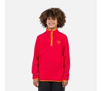 Rossignol Pile Bambino Con Mezza Zip Strawpile Red 16