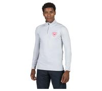 Strato Base Rossignol da Uomo con Mezza Zip Hero Classique Soft Grey : M
