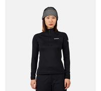 Rossignol Pile Mezza Zip Blackside Mix Donna Black XL