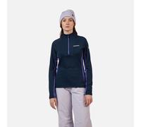 Rossignol Pile Mezza Zip Blackside Mix Donna Blue XS