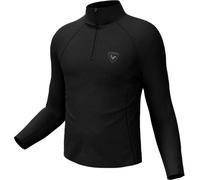 Rossignol - Pile tecnico con mezza zip - Classique 1/2 Zip Black per Uomo - Taglia M - Nero