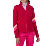 Rossignol - Pile tecnico con mezza zip - W Strawpile Fleece Fz Ruby Red per Donne - Taglia XS - rosso