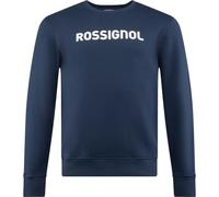 Rossignol - Felpa da uomo in cotone biologico - Prarion Cn Sweatshirt Dark Navy per Uomo in Cotone - Taglia L - Blu navy